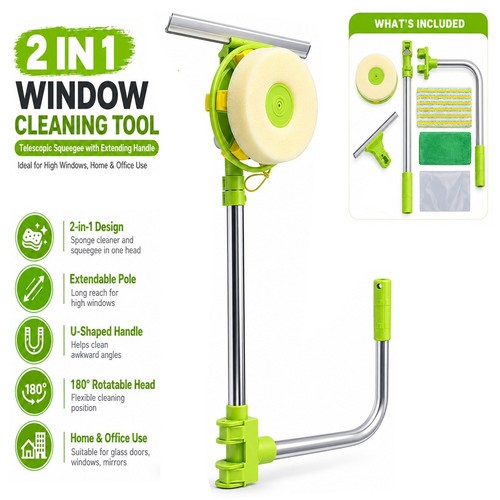 High rise window cleaner glass - cleaner,