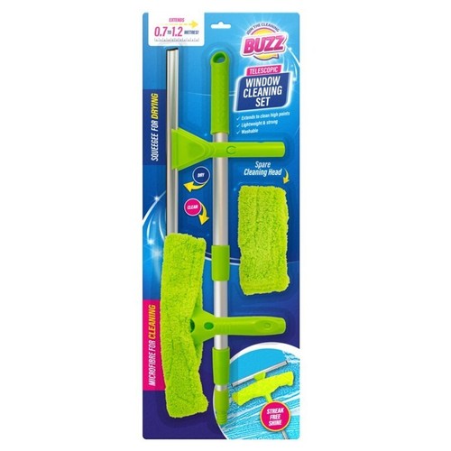 Telescopic window cleaning set - telescopic,