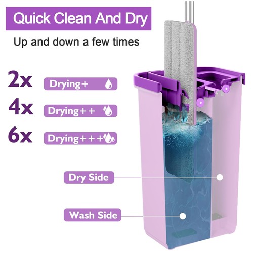 Microfiber mop with - with, bucket