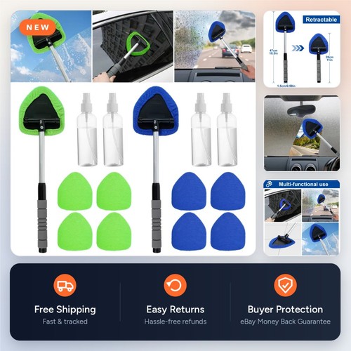 Telescopic windshield cleaner - telescopic,
