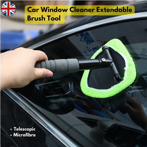 Car window cleaner extendable - car,