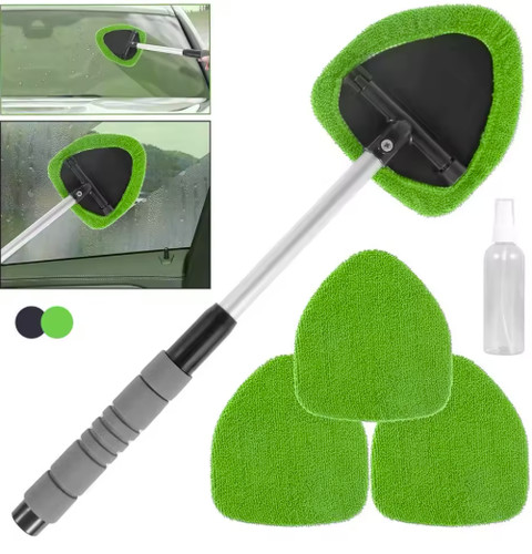 Telescopic car window cleaner - telescopic,