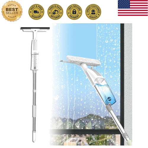 Spray window cleaning - window,