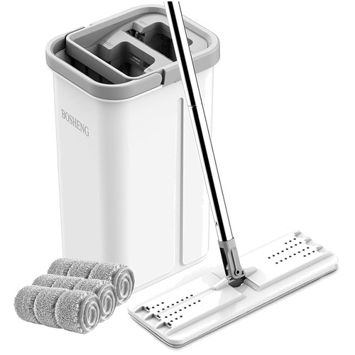Telescopic flat floor mop - flat,