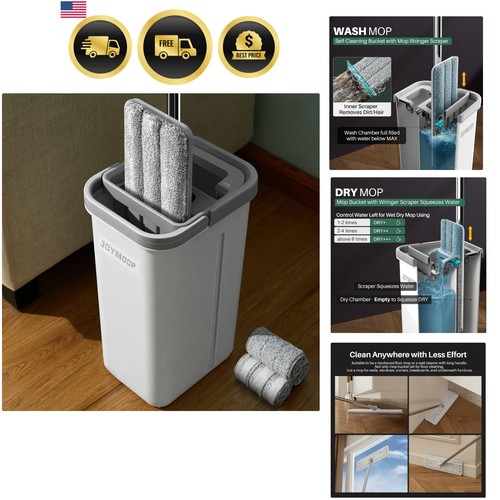 Floor mop and bucket - and, with