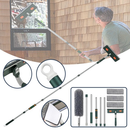 Extendable window cleaning - window,