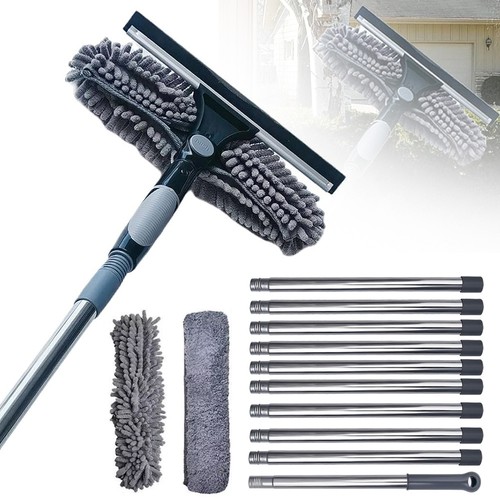 Telescopic window cleaning - window,